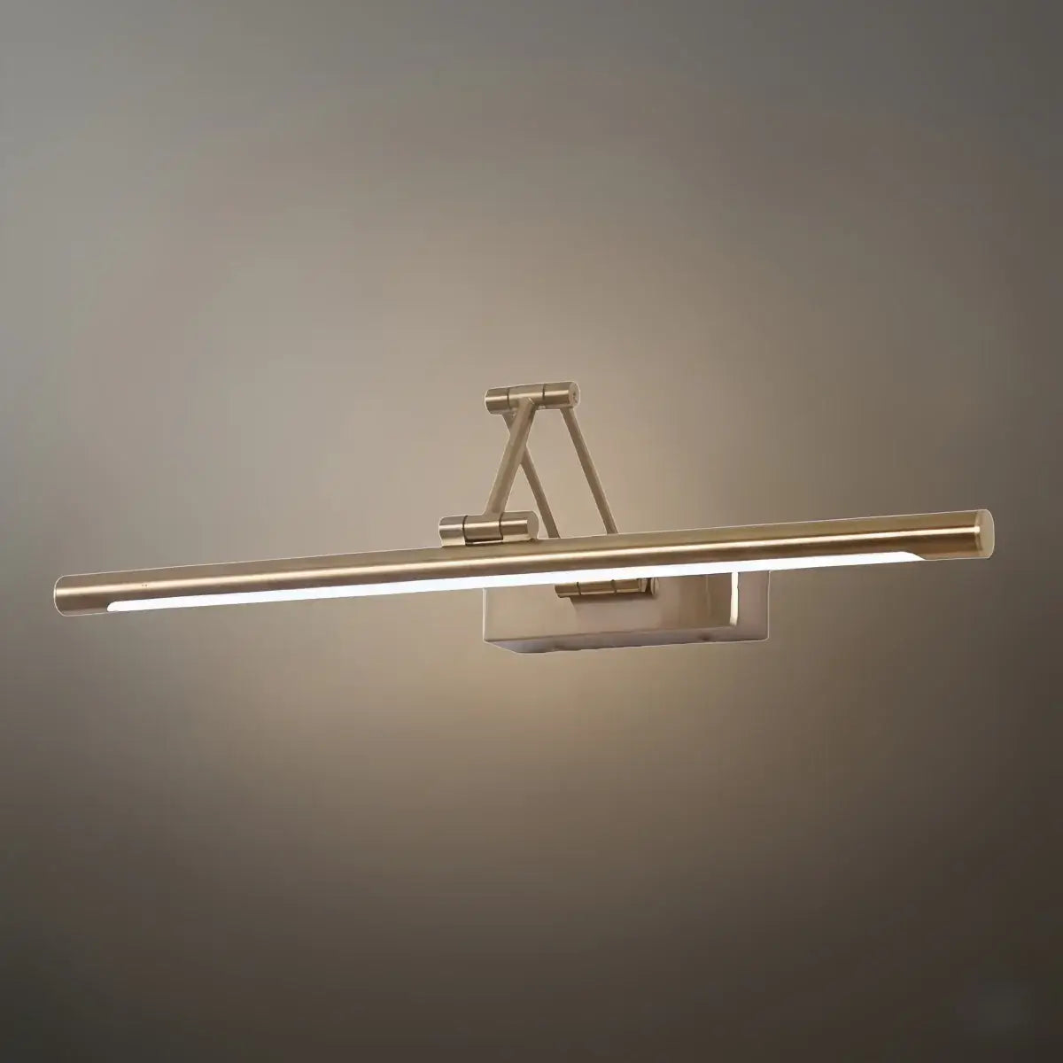 Arcato Modern Adjustable Wall Lamp — Polished Brass Integrated LED